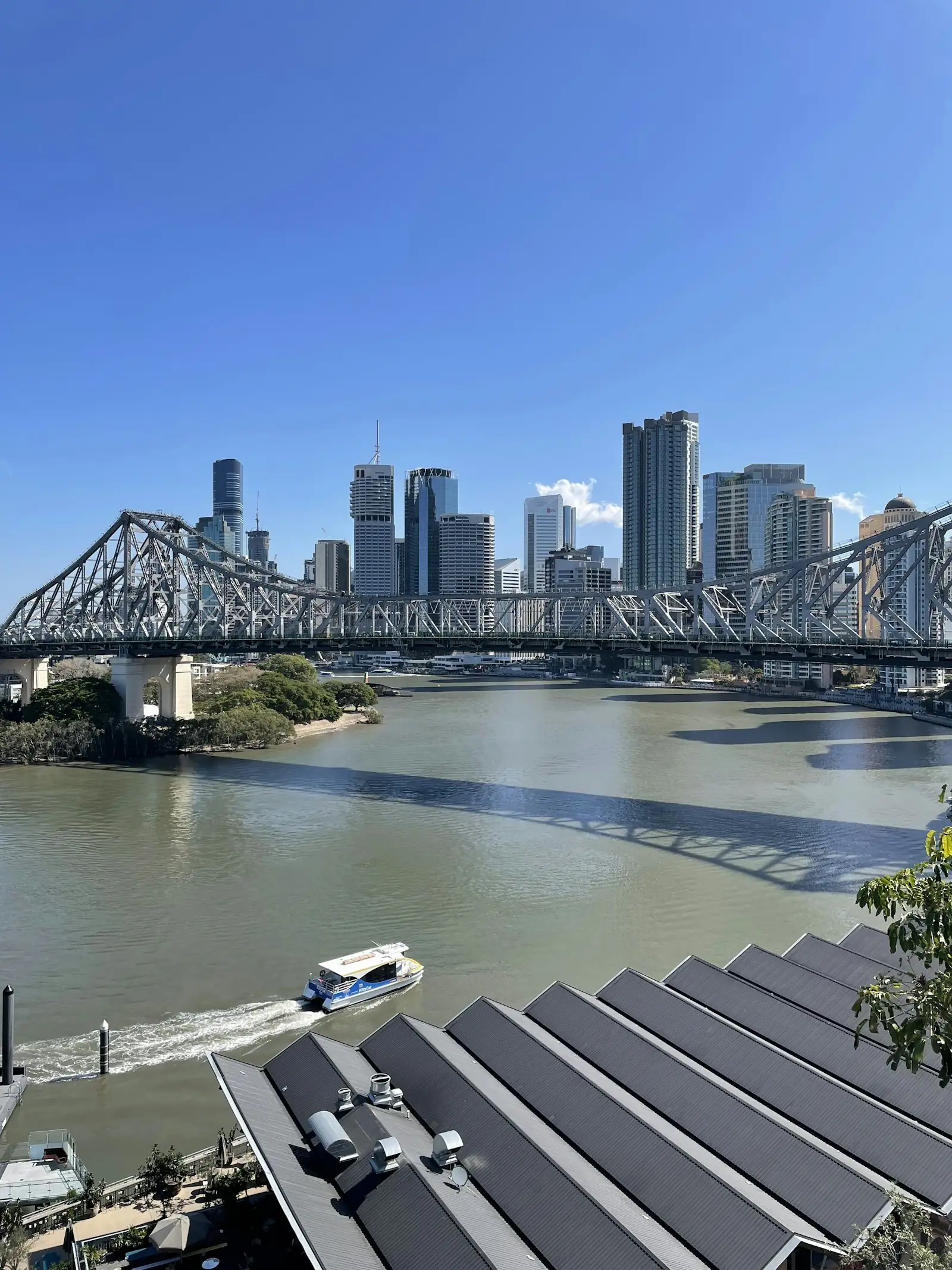 Story Bridge and the Brisbane city skyline